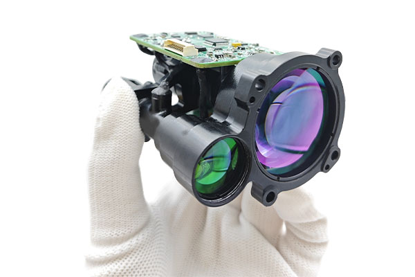 Does the Erbium Glass Laser Rangefinder have the characteristics of low power consumption?